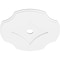 Ekena Millwork Percival Architectural Grade PVC Ceiling Medallion, 28"OD x 3"ID x 9 3/4"C x 1"P, One-Piece CMP28PL-03000 - alternate 2
